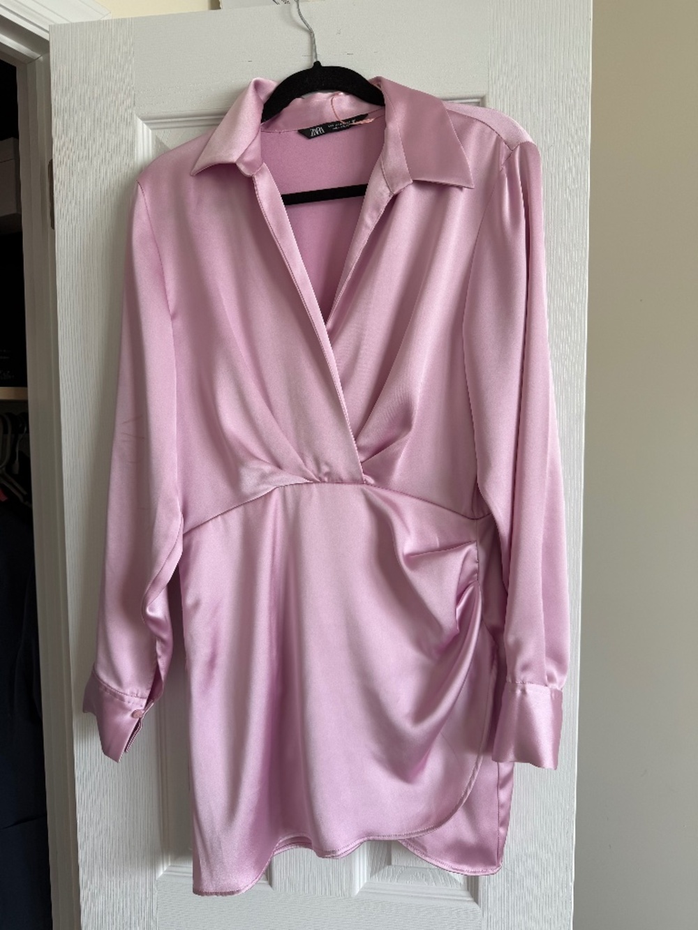 Spring pink dress
